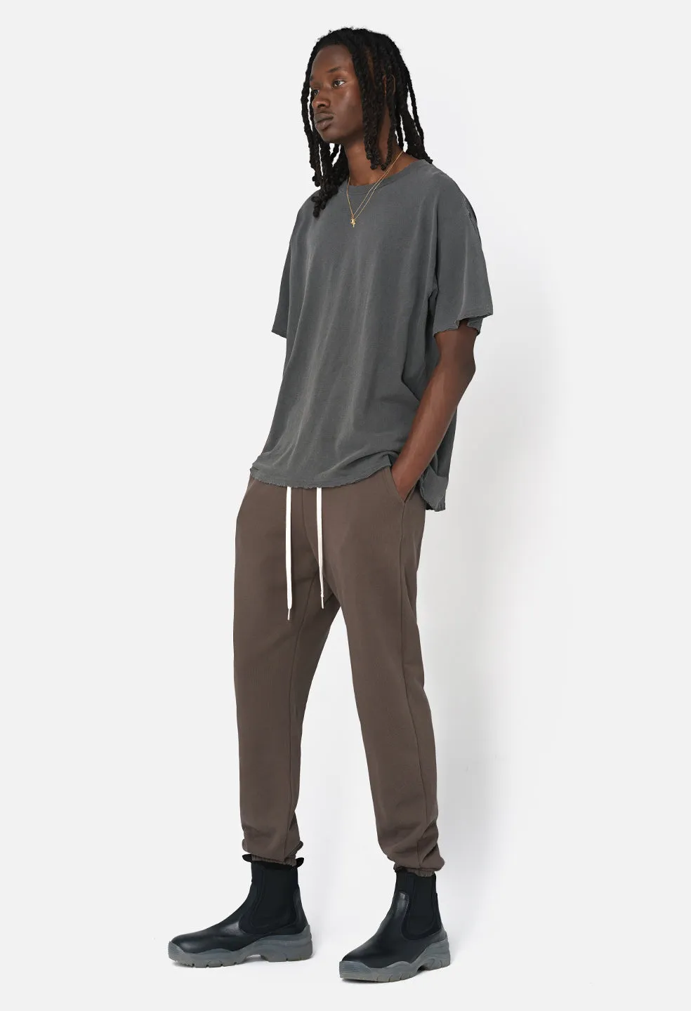 LA Sweatpants / Chocolate Brown