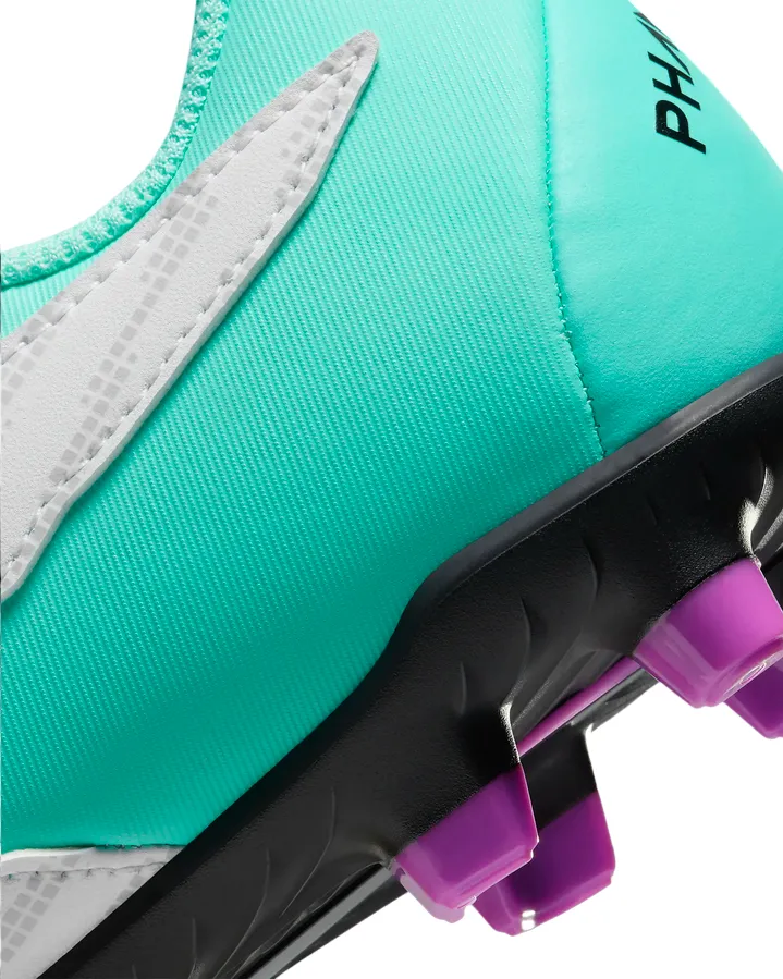 Nike football boot for children and boys Phantom GX Club FG/MG DD9564-300 turquoise black fuchsia